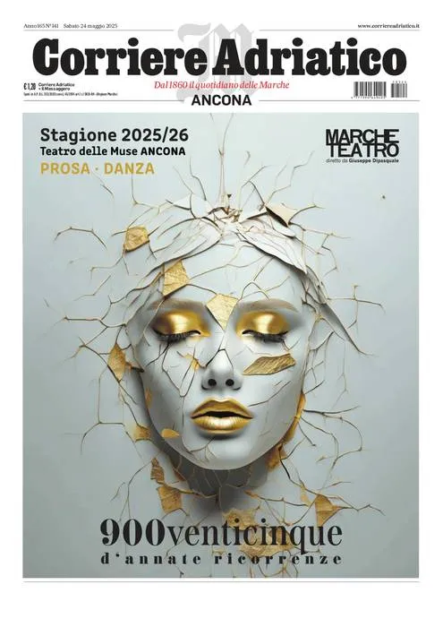 Prima-pagina-corriere adriatico-edizione-di-oggi-24-05-2025